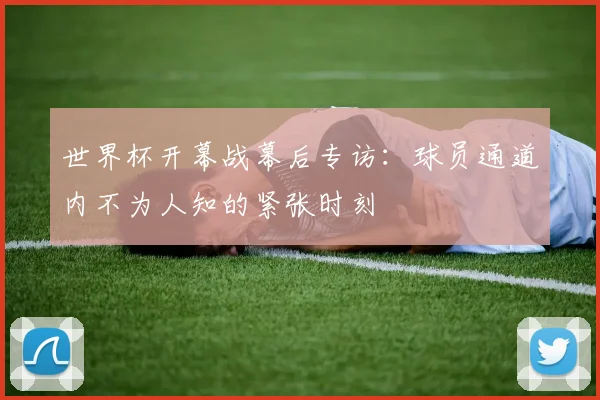 世界杯开幕战幕后专访：球员通道内不为人知的紧张时刻